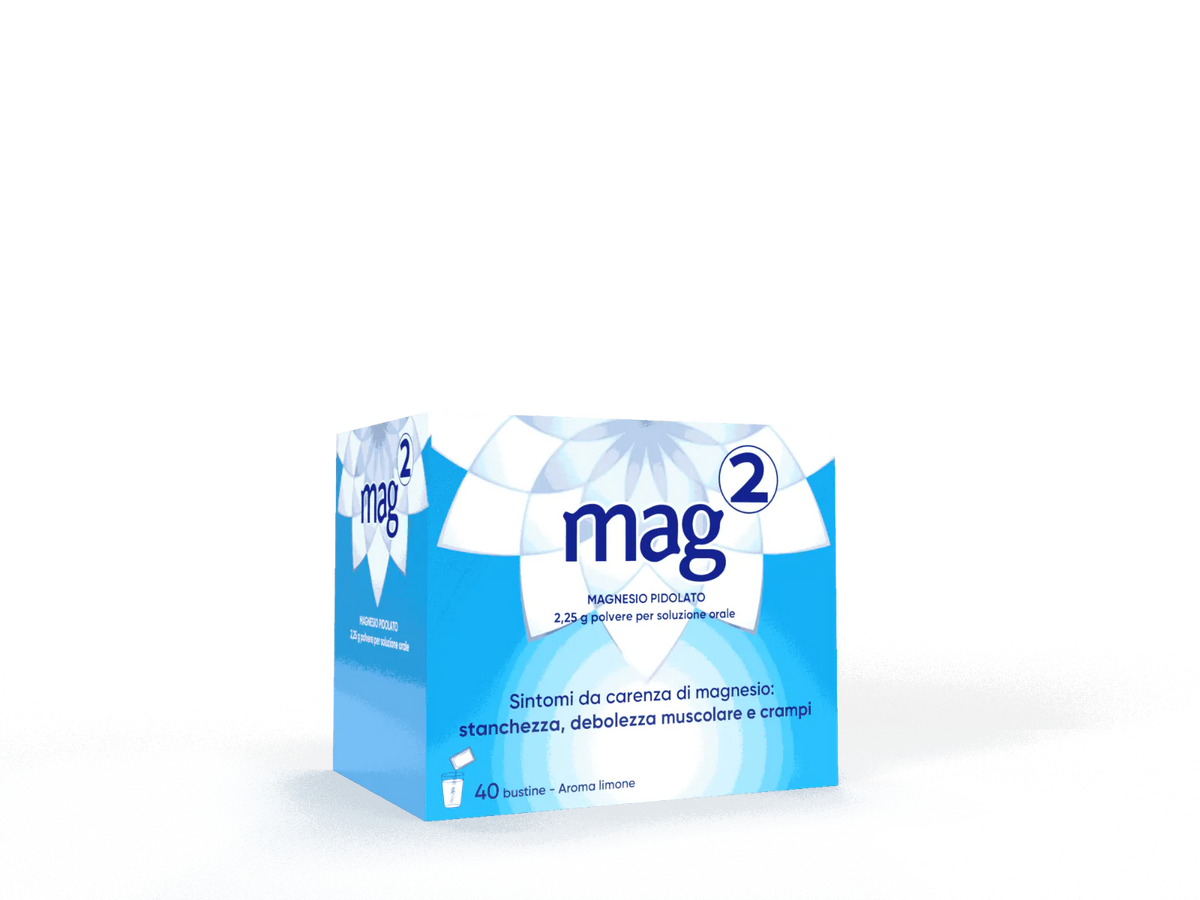 Mag2 Granulato Soluzione Orale 2,25g Magnesio Pidolato 40 Bustine